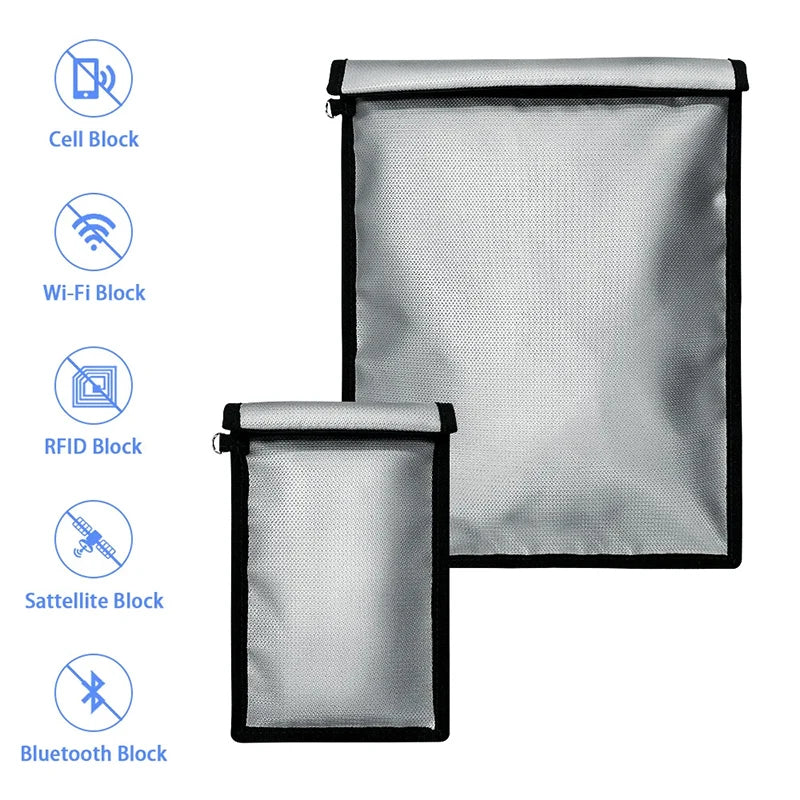 Waterproof Signal Blocker Pouch Phone, Tablet & Notebook
