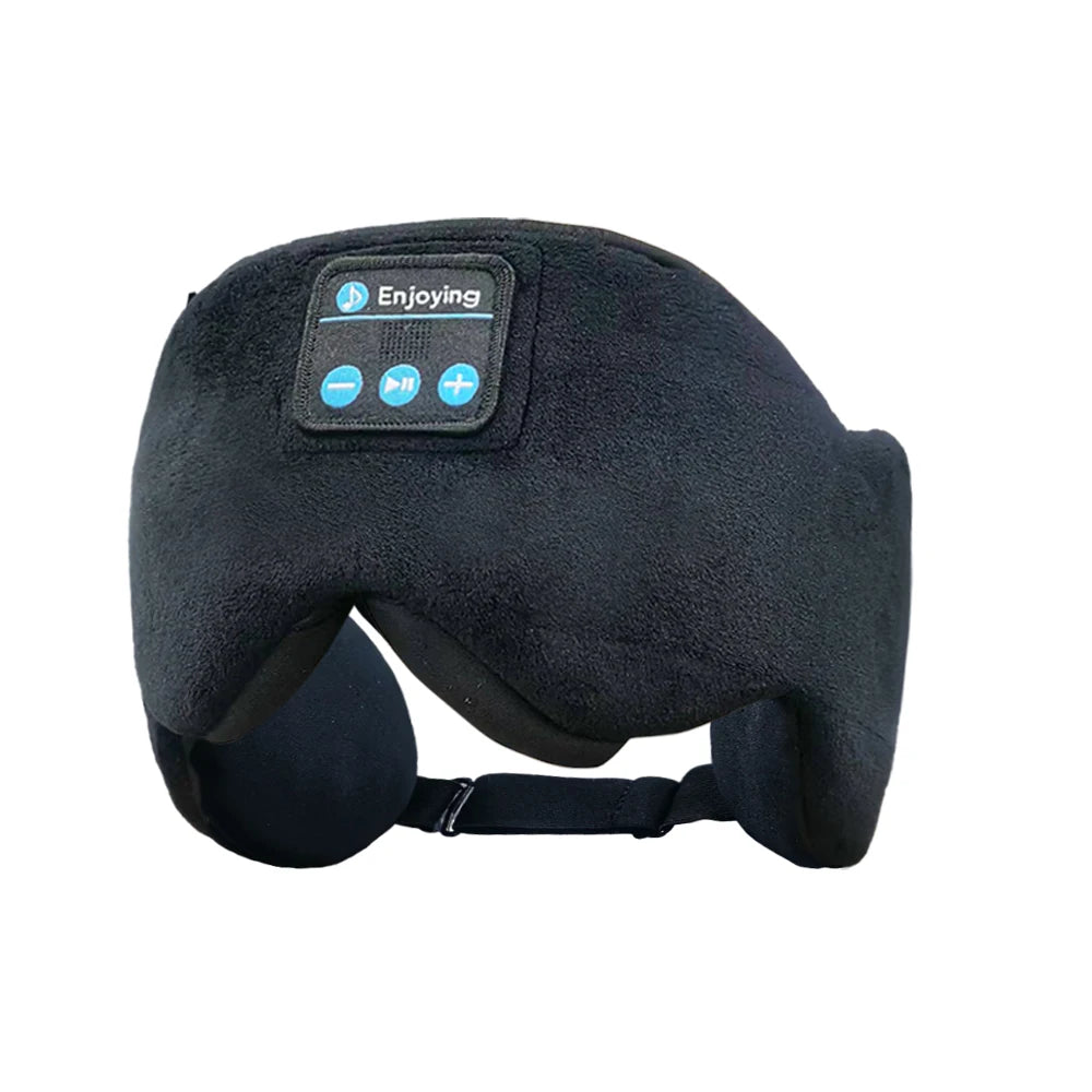 Sleeping Mask With Bluetooth Headphones