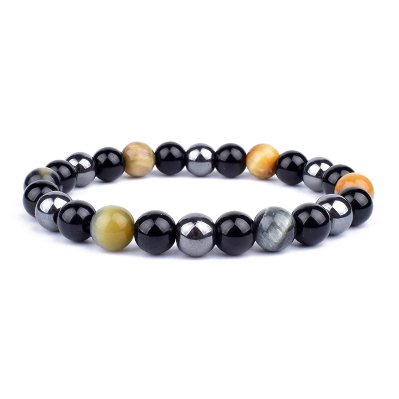 Magnetic Hematite Men Bracelets