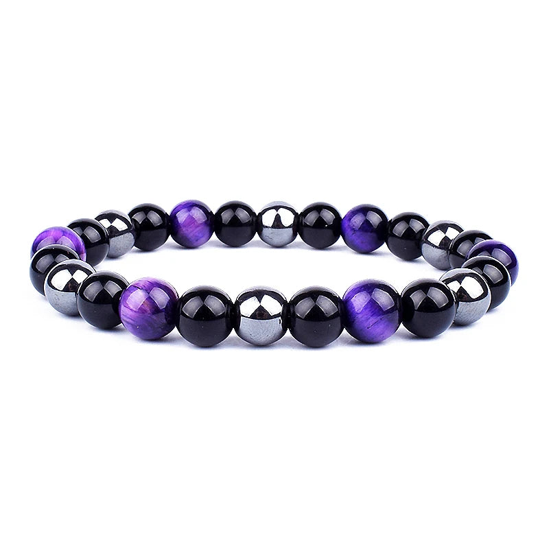 Magnetic Hematite Men Bracelets