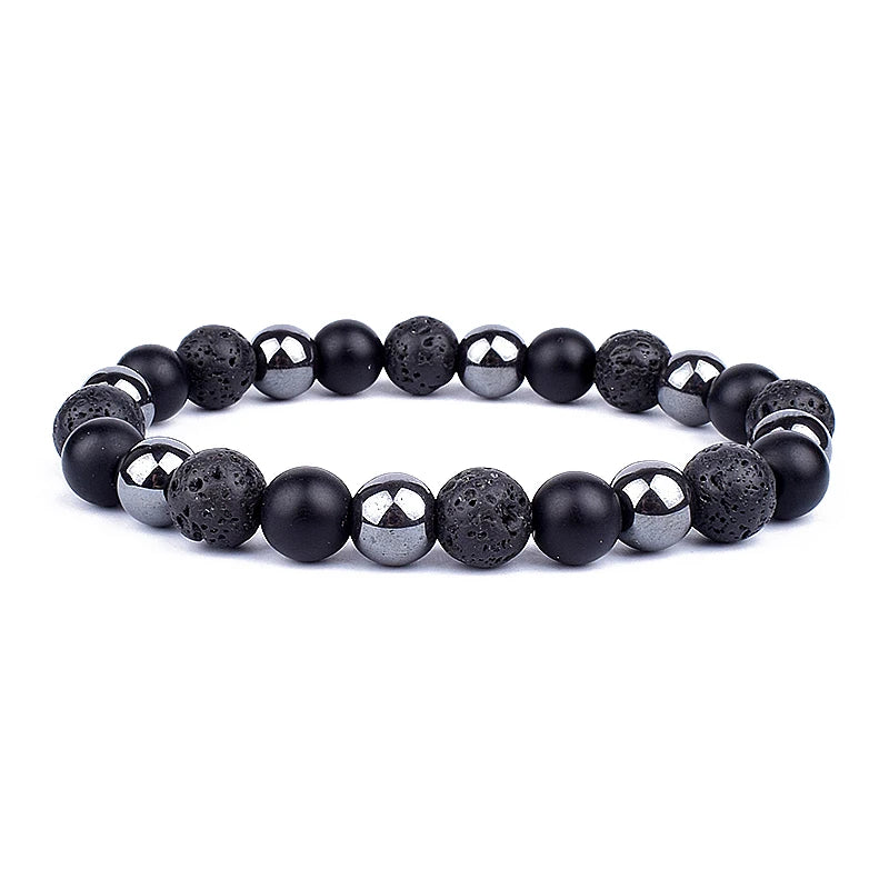 Magnetic Hematite Men Bracelets