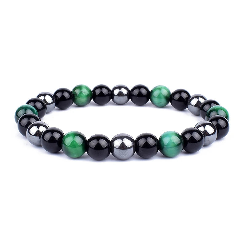 Magnetic Hematite Men Bracelets