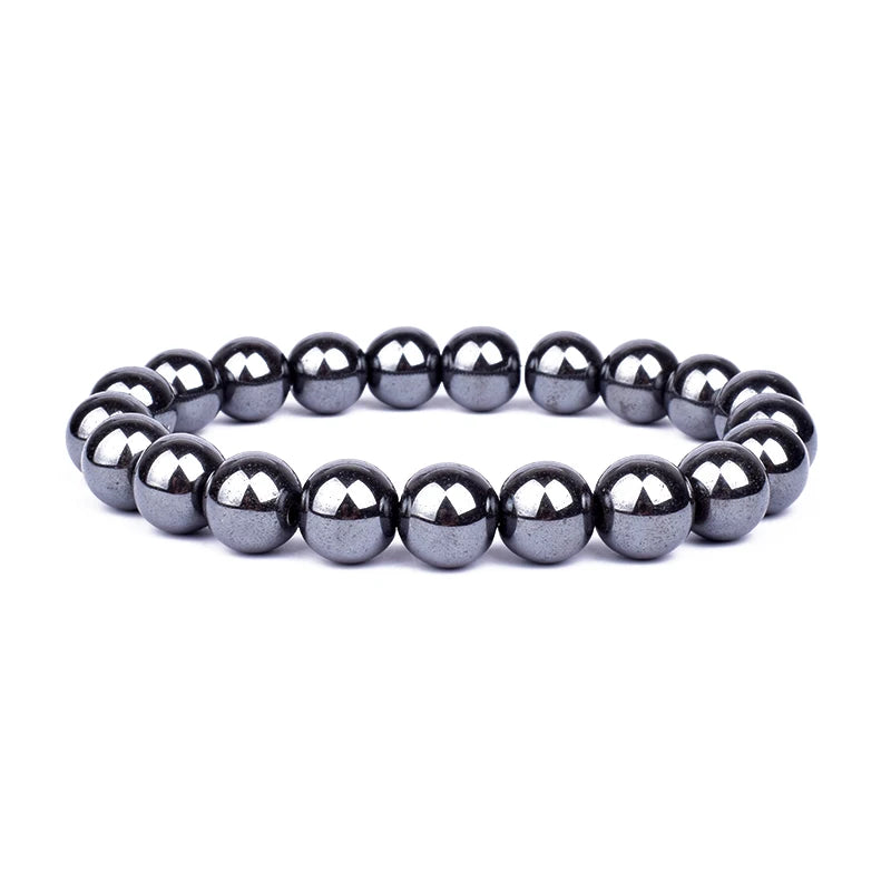 Magnetic Hematite Men Bracelets