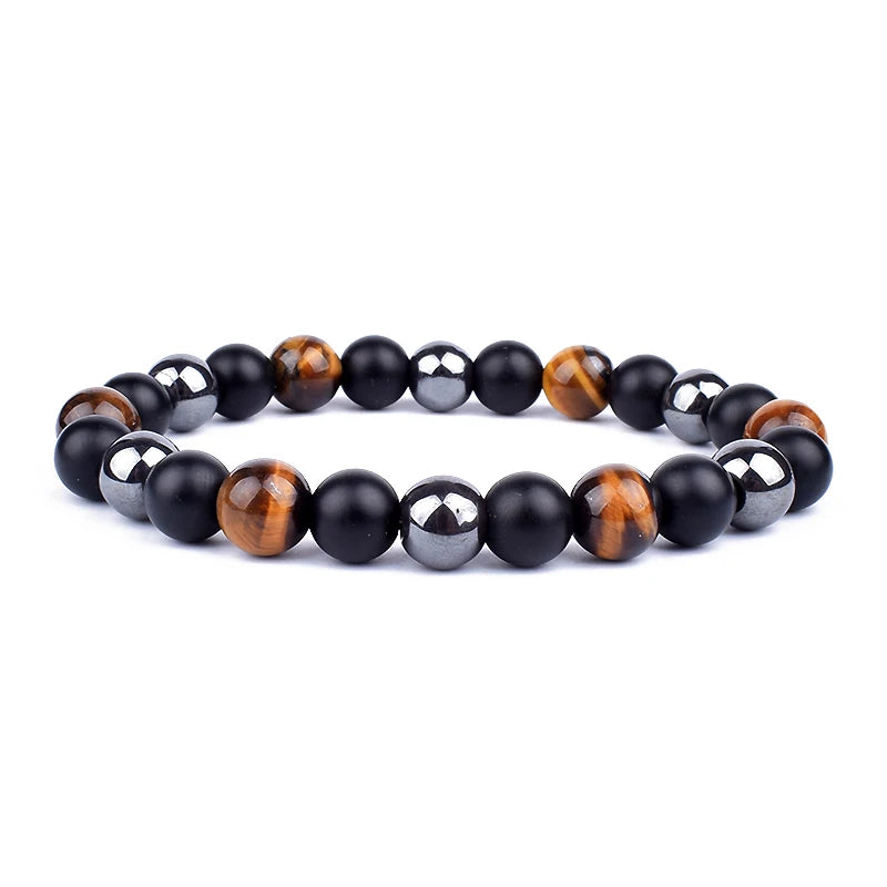 Magnetic Hematite Men Bracelets