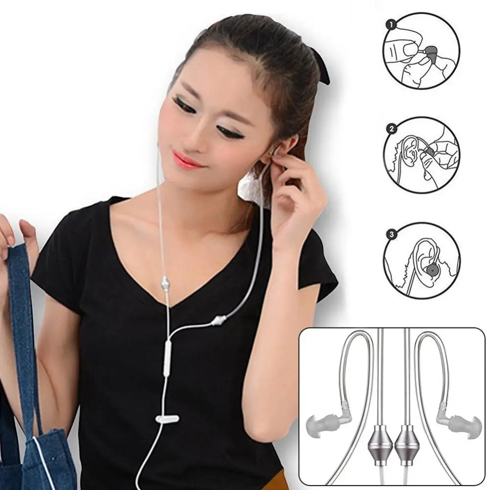 Anti-Radiation Binaural Music Games Earphones